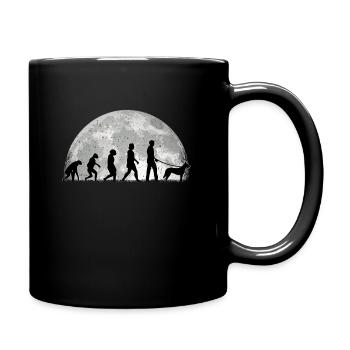 Hollandse Herder Renard Berger hollandais - Mug uni - noir - Droite