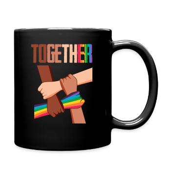 Equality Social Justice Human - Mug uni - noir - Droite