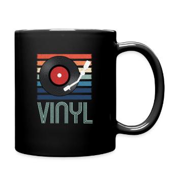 Platines - Mug uni - noir - Droite