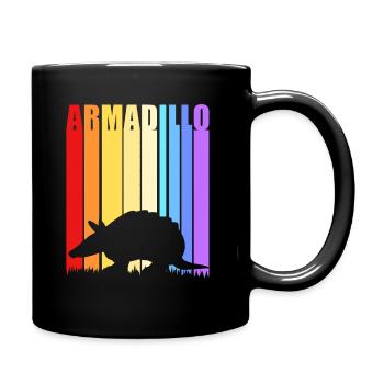 Armadillo - Full Colour Mug - black - Right