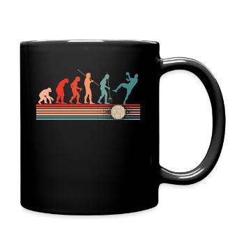 Handball Vintage Handballer Handballspieler - Mug uni - noir - Droite