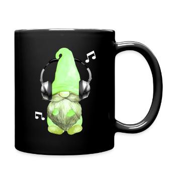 Nan nain Amour est Cool musique t-shirt - Mug uni - noir - Droite