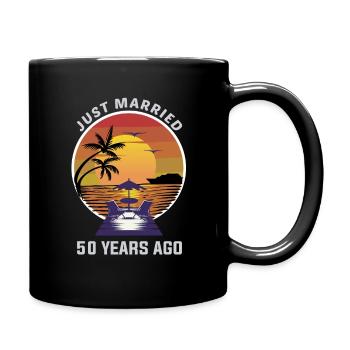 Marié depuis 50 ans, l’âge d’or - Mug uni - noir - Droite