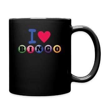 Bingo Player Gift Gift Idea - Full Colour Mug - black - Right