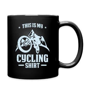 Vélo Vélo Dictament Ebike Mountain Bike Homme - Mug uni - noir - Droite