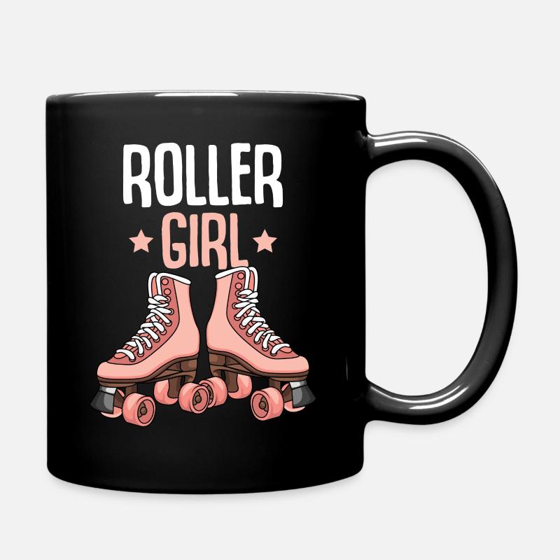 Patins Roller Girl Roller Patins Rolle roller - Mug uni - noir