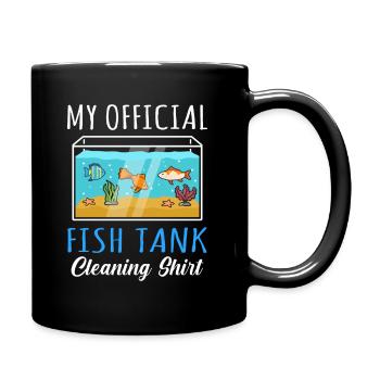 Aquarium - Tasse einfarbig - Schwarz - Rechts