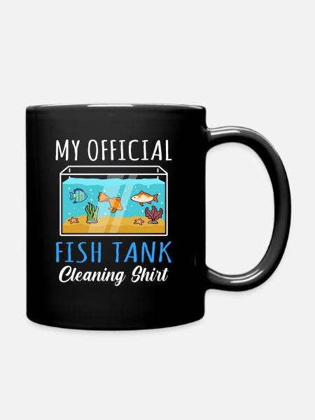 Aquarium - Tasse einfarbig - Schwarz