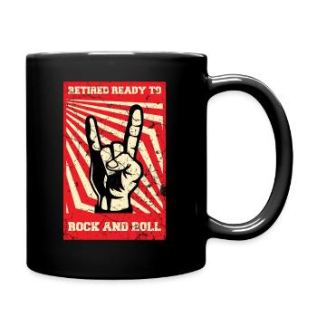 Renter Rock and Roll - Mug uni - noir - Droite