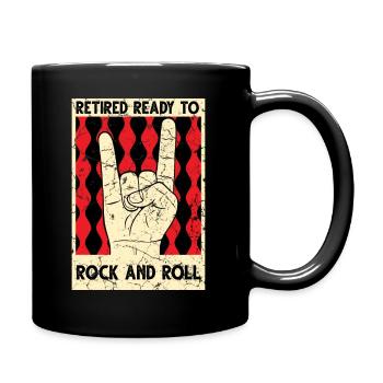 Renter Rock - Mug uni - noir - Droite