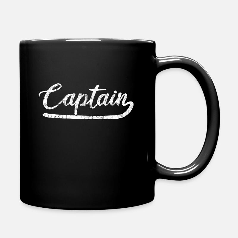 Capitaine - Mug uni - noir