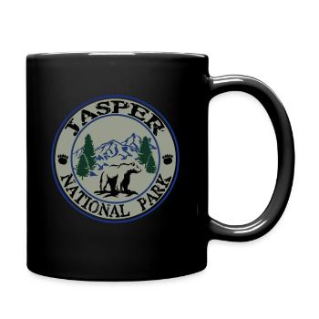 Jasper National Park - Full Colour Mug - black - Right