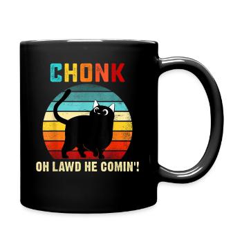 Chonk Cat Boys Chats Mème - Mug uni - noir - Droite