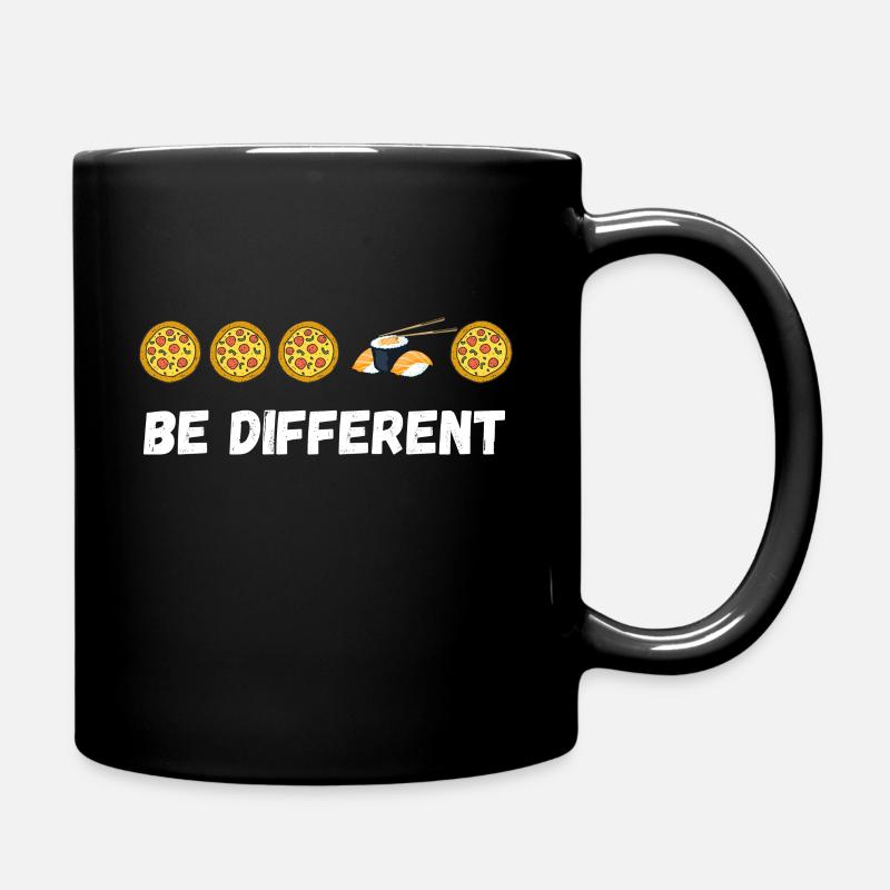 Sushi - Tasse einfarbig - Schwarz