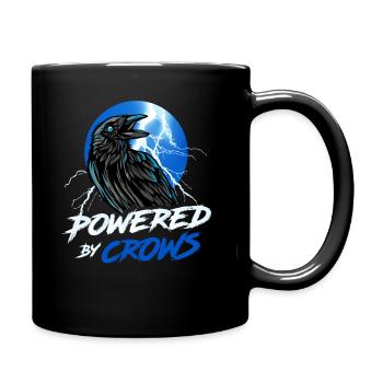 Cool Corbeau Propulsé par Crows Aesthetic Black Corbeau - Mug uni - noir - Droite