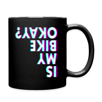 C’est mon vélo OK ? VTT VTT cadeau - Mug uni - noir - Droite