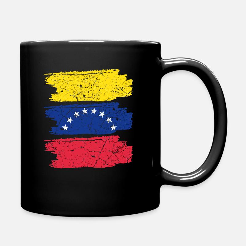 Venezuela Flagge - Tasse einfarbig - Schwarz