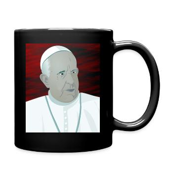 Pape François Vatican Vatican Saint-Pierre - Mug uni - noir - Droite