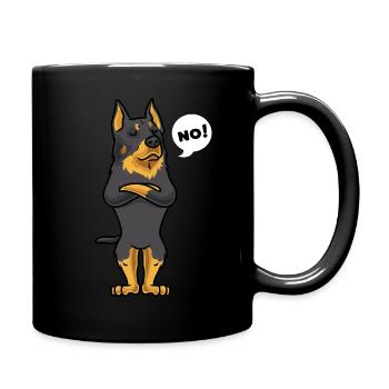 Sturer Beauceron dog funny Berger de Beauce - Full Colour Mug - black - Right