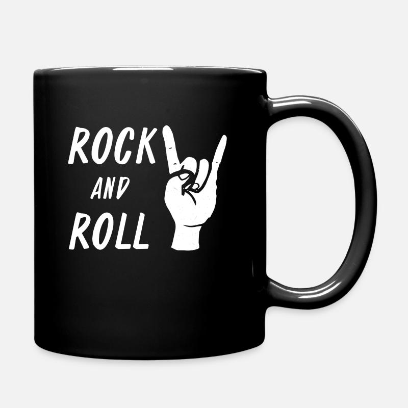 Rock and Roll - Mug uni - noir