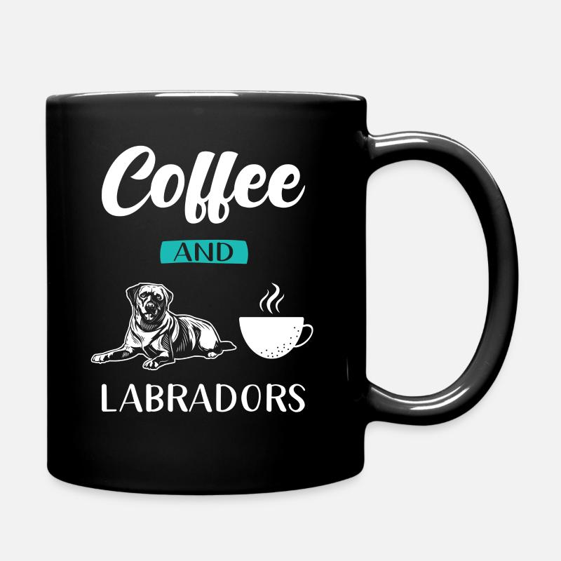 Labrador - Full Colour Mug - black