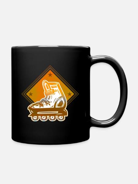 Roller Skates Inline Skating Roller Skates - Full Colour Mug - black