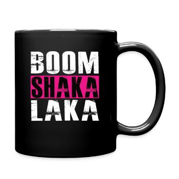 Boom ShakaLaka - Drôles de phrases Drôles - Mug uni - noir - Droite
