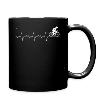 Cyclisme Vélo de course - Mug uni - noir - Droite