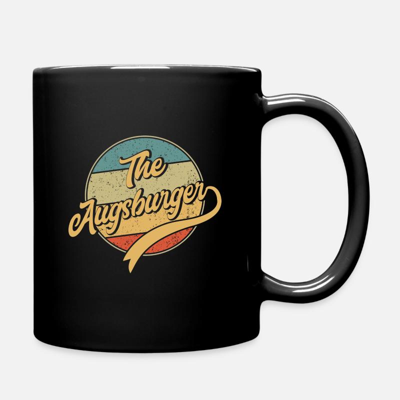 The Augsburger - Tasse einfarbig - Schwarz