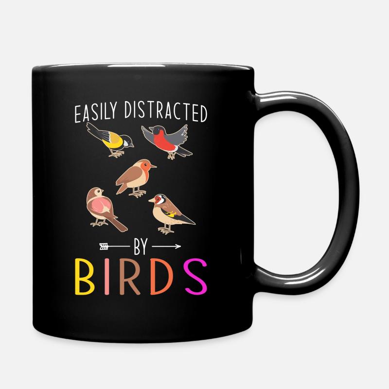 Oiseau cadeau d’oiseau - Mug uni - noir