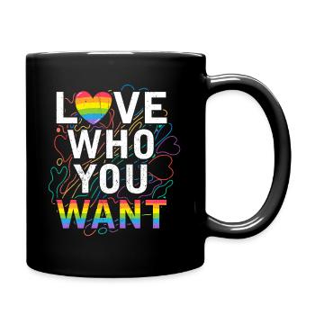 LGBT - Full Colour Mug - black - Right