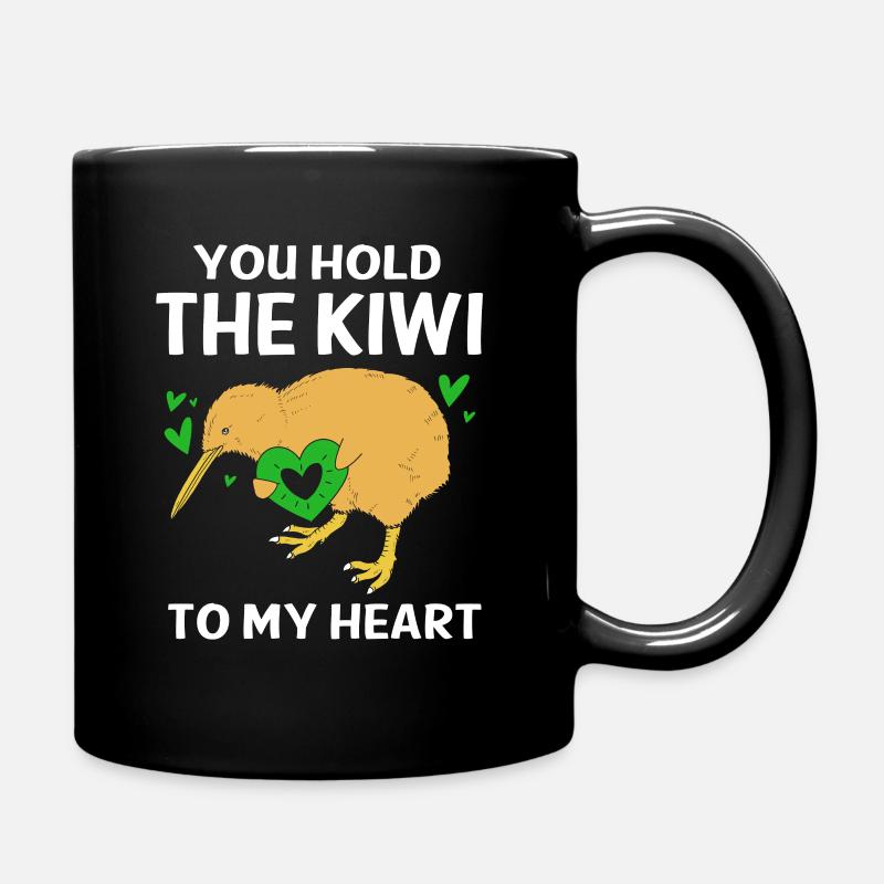 kiwi-vogel Kiwi Vogel - Tasse einfarbig - Schwarz