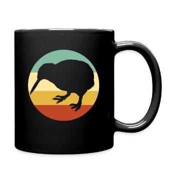 kiwi-vogel Kiwi Vogel - Tasse einfarbig - Schwarz - Rechts