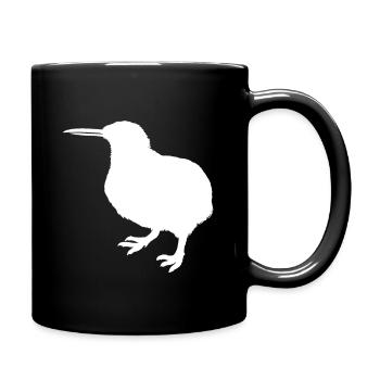 kiwi-vogel Kiwi Vogel - Tasse einfarbig - Schwarz - Rechts
