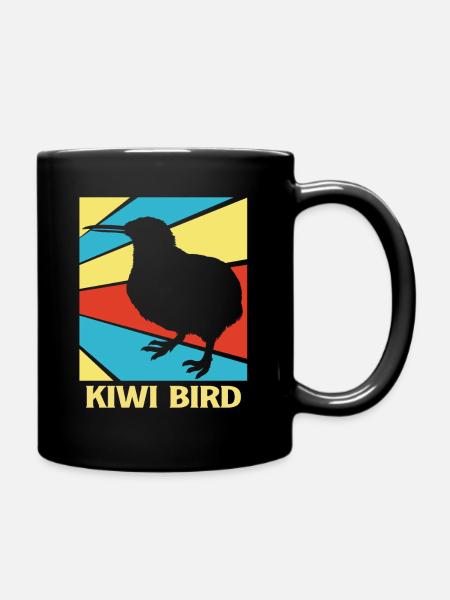 kiwi-vogel Kiwi Vogel - Tasse einfarbig - Schwarz
