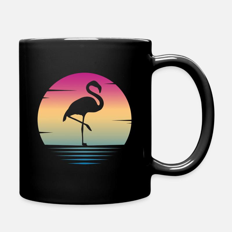 Flamingo - Mug uni - noir