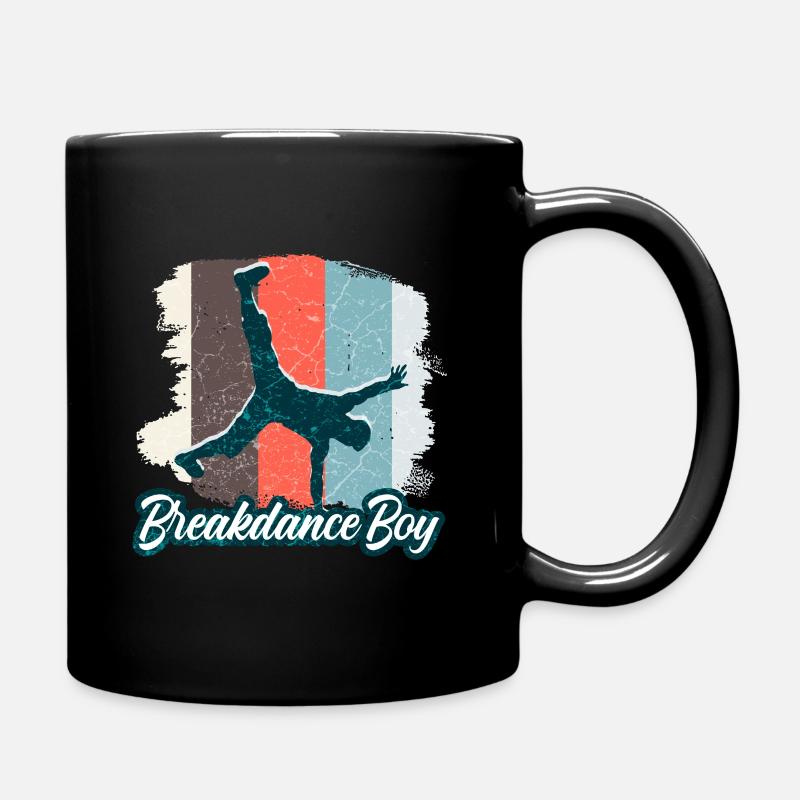 Breakdance Junge Tänzer Breakdancing - Tasse einfarbig - Schwarz