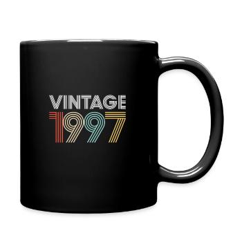 Vintage 1997 Anniversaire - Mug uni - noir - Droite