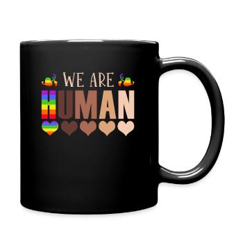 Nous sommes des gens Juneteenth Black Women Pride - Mug uni - noir - Droite