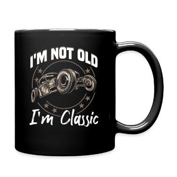 Je ne suis pas vieux, je suis classique - Mug uni - noir - Droite