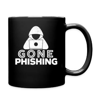 Gone Phishing Cyber Security Game Master Hacker - Tasse einfarbig - Schwarz - Rechts