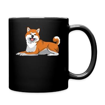 Akita Inu Chien - Mug uni - noir - Droite