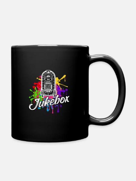 Jukebox classique Country Musique - Mug uni - noir