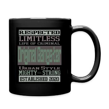 Gangsters originaux - Mug uni - noir - Droite