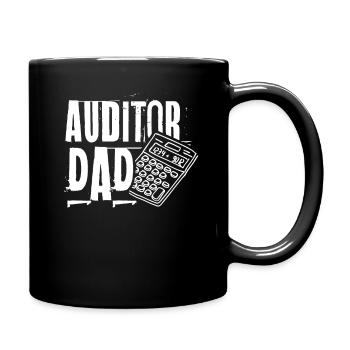 Auditor Papa Auditor Auditor - Full Colour Mug - black - Right
