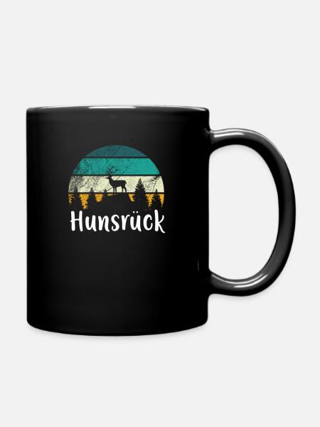 Hunsrück Diebische Bergvolk Hunsrücker Heimat - Tasse einfarbig - Schwarz