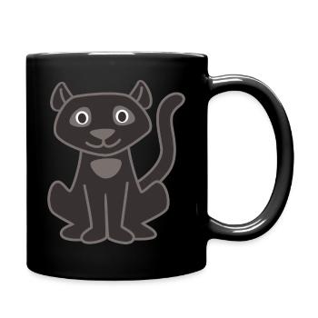 panther - Full Colour Mug - black - Right