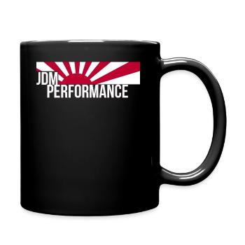 If one day the speed kills me.. / Paul Walker JDM - Tasse einfarbig - Schwarz - Rechts