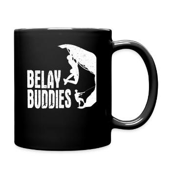 Assureur d'alpiniste - Mug uni - noir - Droite