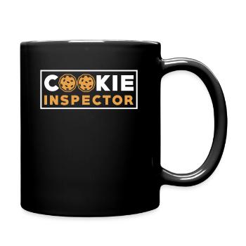 Inspecteur de cookies Cuisson J'aime les cookies - Mug uni - noir - Droite